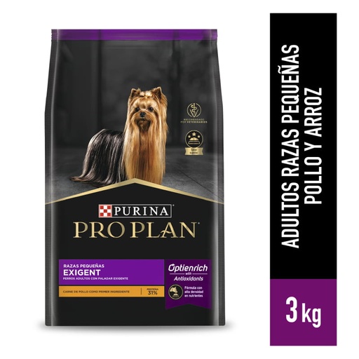 PRO PLAN EXIGENT SMALL BREED 3 KG