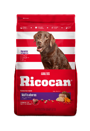 RICOCAN MULTISABORES ADULTOS TODAS RAZAS x 3 Kg