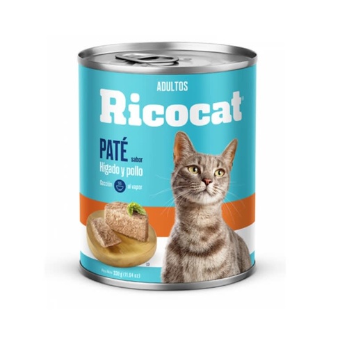 RICOCAT PATE HIGADO Y POLLO 330 GR