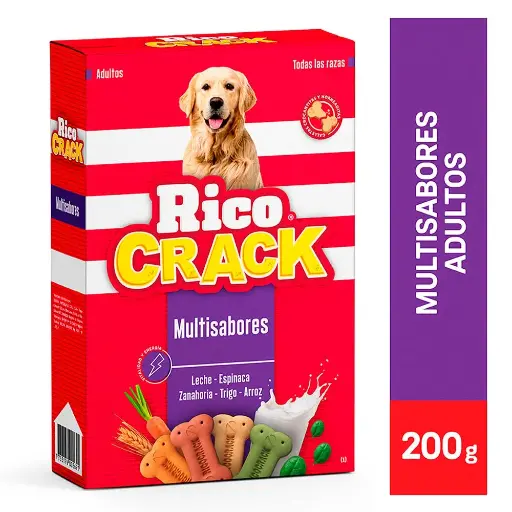 RICOCRACK MULTISABORES ADULTO x 200 gr