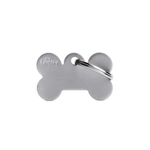 MY FAMILY - SMALL BONE ALUMINUM GREY