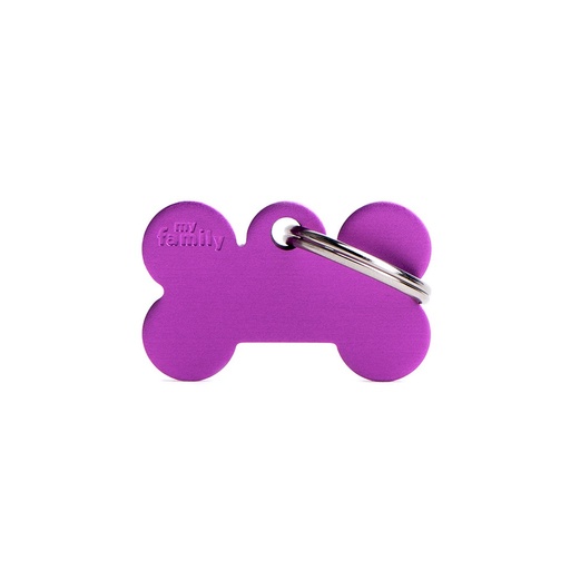 MY FAMILY - SMALL BONE ALUMINUM PURPLE