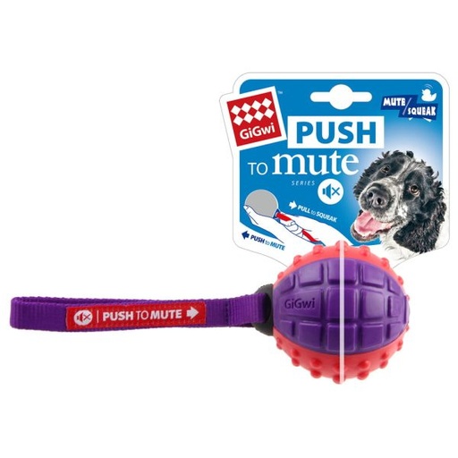 GIGWI REGULAR BALL PUSH TO MUTE