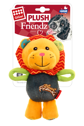 GIGWI LION PLUSH FRIENDZ