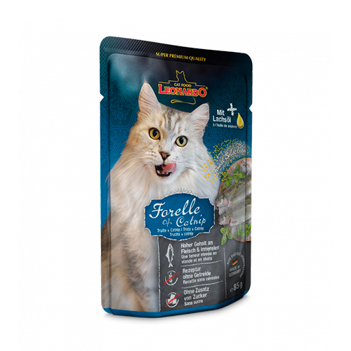 LEONARDO TRUCHA Y CATNIP 85 GR