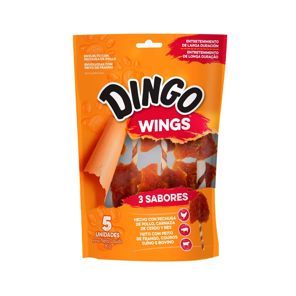 DINGO WINGS 3 SABORES - 5 UNIDADES