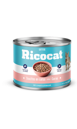 RICOCAT GATITO PATE SABOR POLLO Y CARNE 160 GR