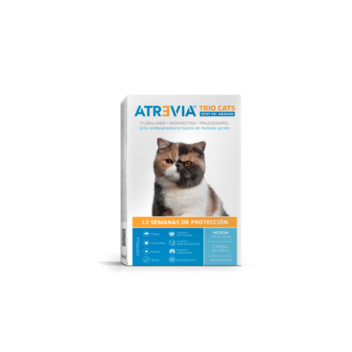 ATREVIA TRIO CATS SPOT ON MEDIUM (2.- 6.25G) X CAJA