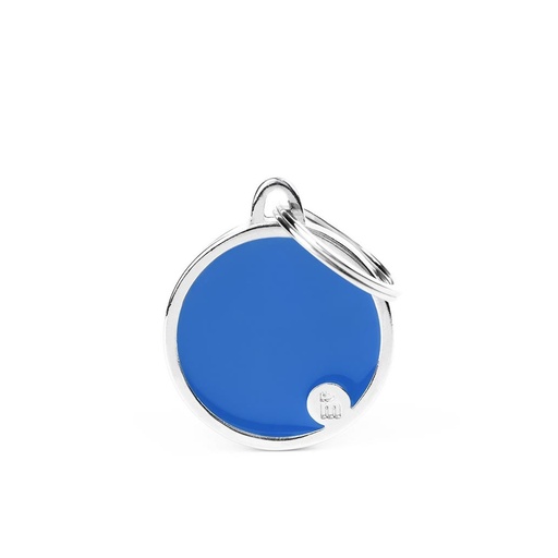 MY FAMILY MEDIUM CIRCLE BLUE
