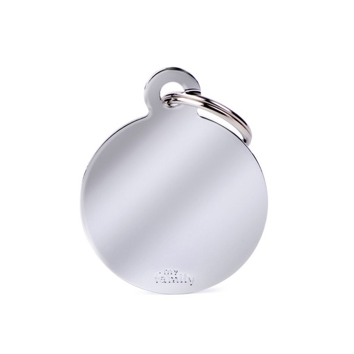 MY FAMILY - BIG ROUND CHROMED BRASS