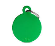 MY FAMILY - BIG ROUND ALUMINUM GREEN 