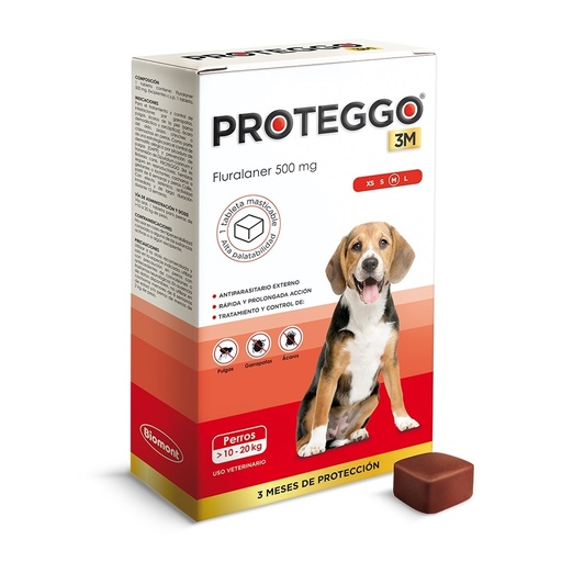 PROTEGGO 3M (10 - 20 KG) X 1 TAB