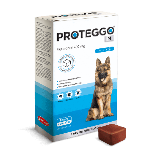 PROTEGGO 1M (20 - 40 KG) X 1 TAB