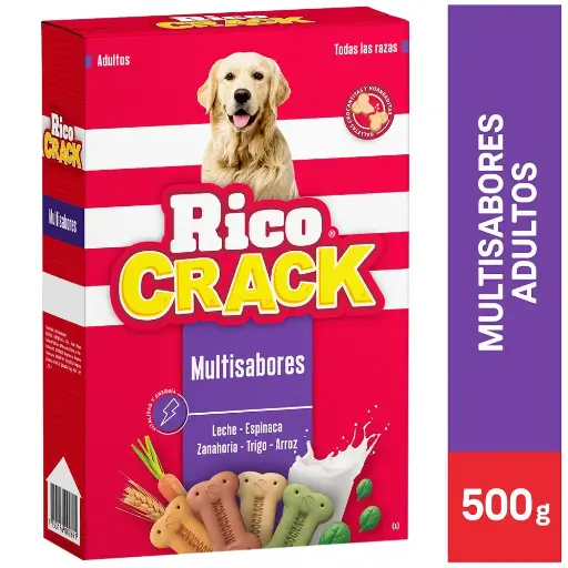 RICOCRACK ADULTOS MULTISABORES 500 GR