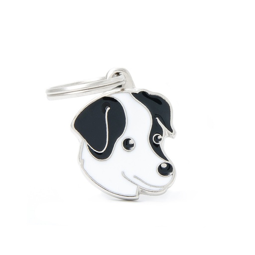 MY FAMILY - BLACK AND WHITE JACK RUSSELL DOG