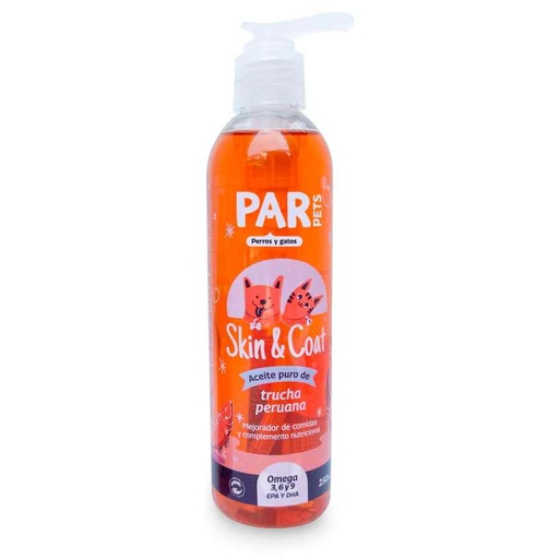 PAR PETS ACEITE DE TRUCHA 250 ML