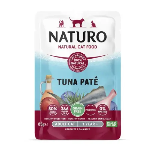 NATURO PATE DE ATÚN ADULTO 85 GR 