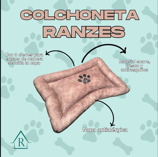 RANZES COLCHONETA TAPIZ TALLA XXL