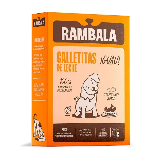 RAMBALA GALLETITAS DE LECHE 180 GR 