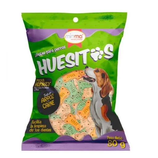 MIMMA GALLETAS PEQUE HUESITOS 80 GR