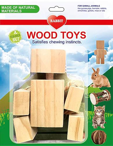 RABBIT WOODEN ROBOTS