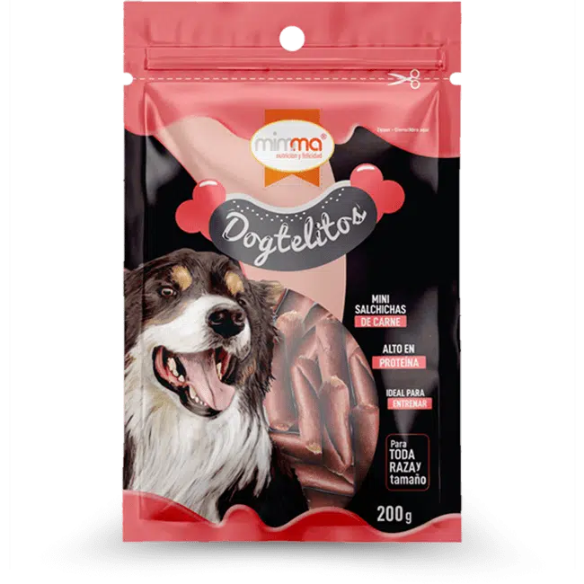 MIMMA SNACK DOGTELITOS 100 GR 
