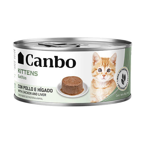 CANBO CAT PATE CON POLLO E HIGADO CACHORRO 85GR