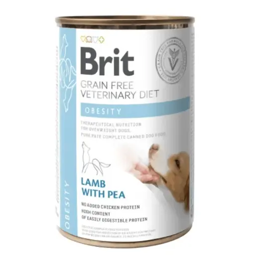 BRIT GF VET DIETS DOG CAN OBESITY 400 GR